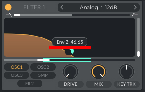This is an image showing the ENV 2 set at 46 in Vital.