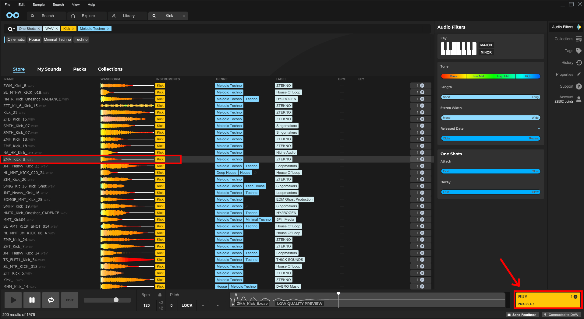 Image showing the Efficient Sampling steps in loopcloud
