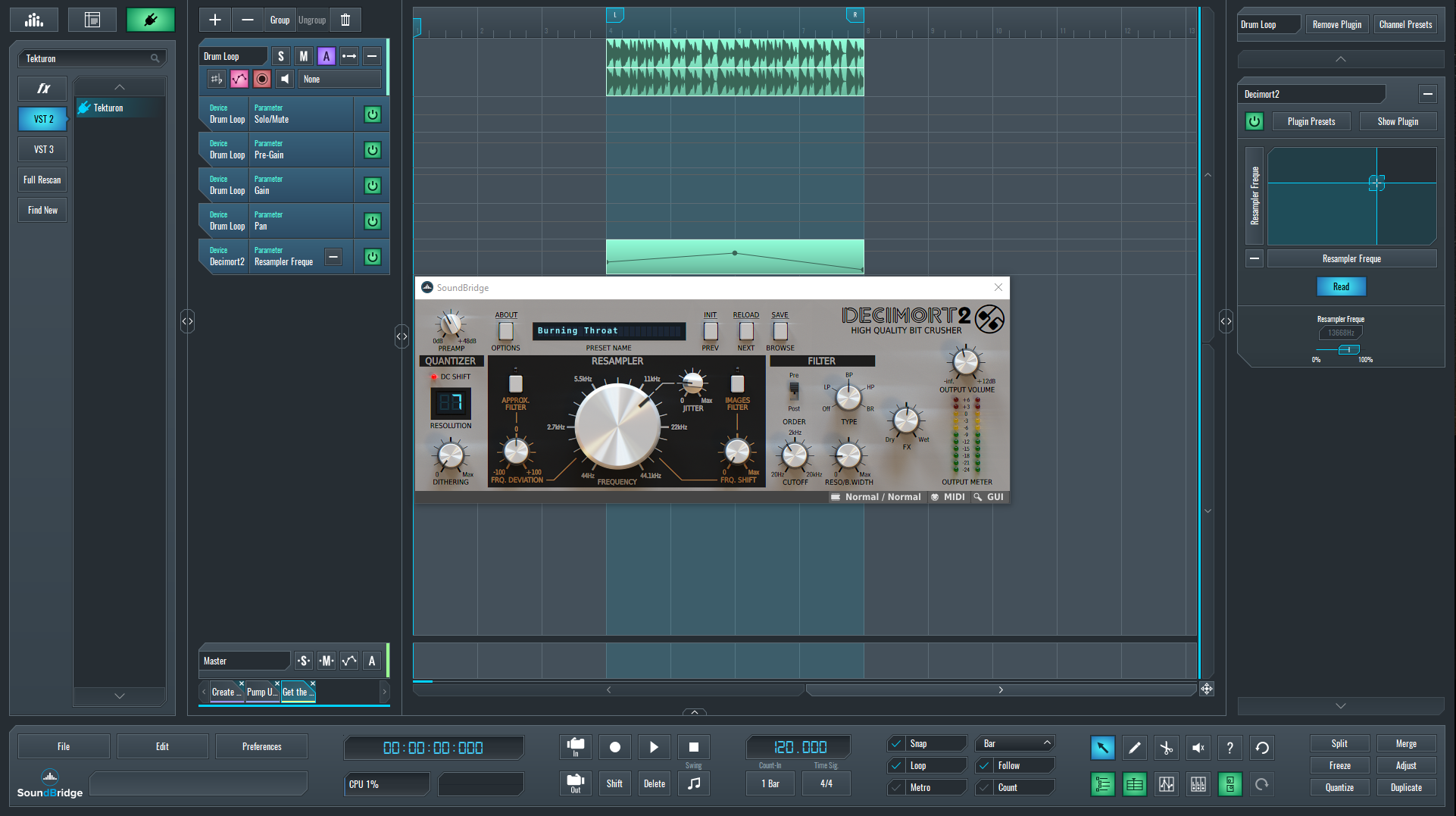 Get the Low Hi Sound with Decimort 2 by D16