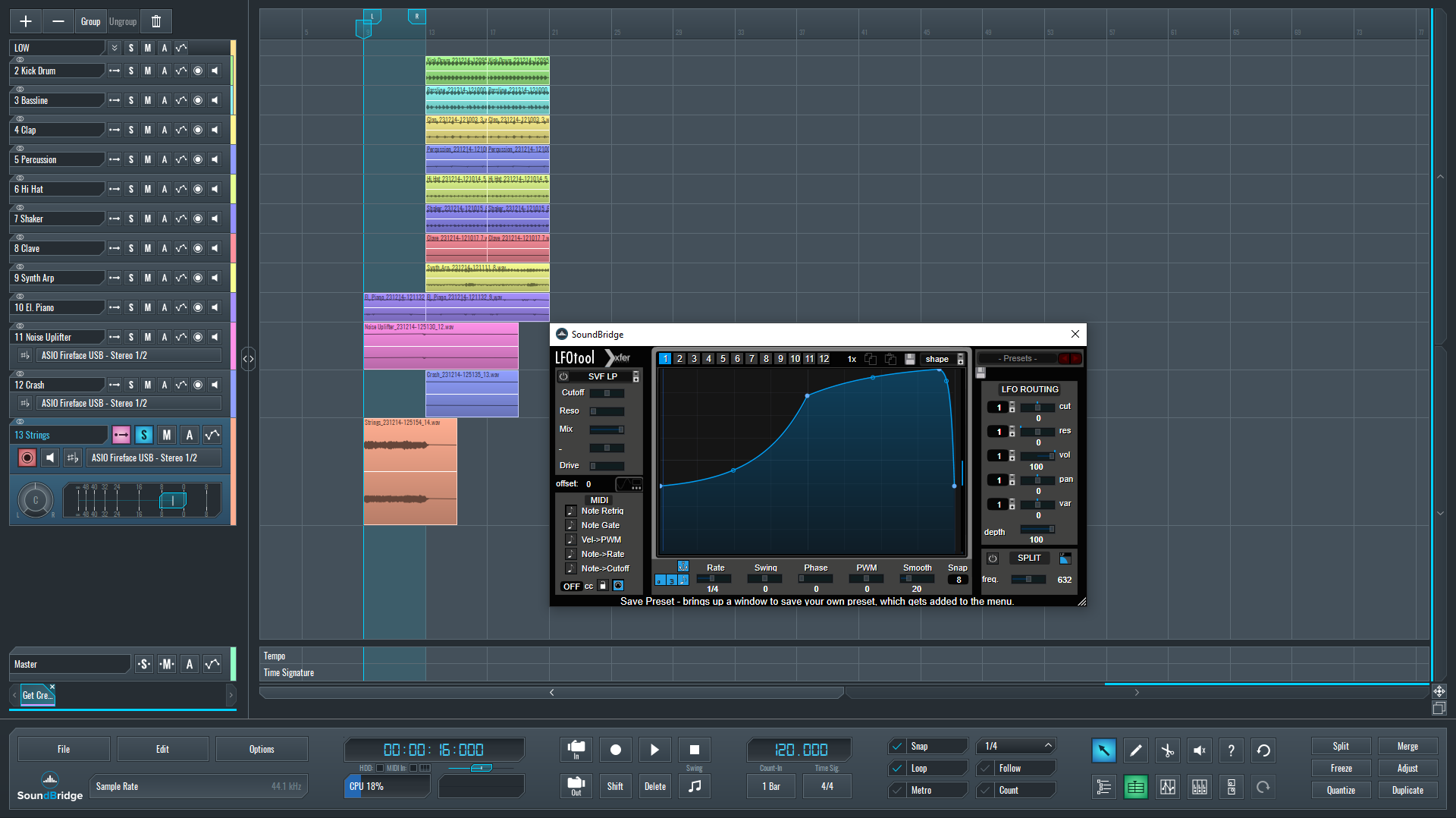 This is a screenshot of our mix and Gate effect interface with its default settings