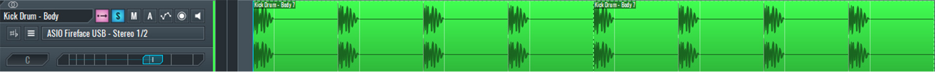 This is an image of our kick drum body layer