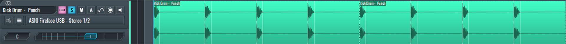 This is an image of our kick drum punch layer.