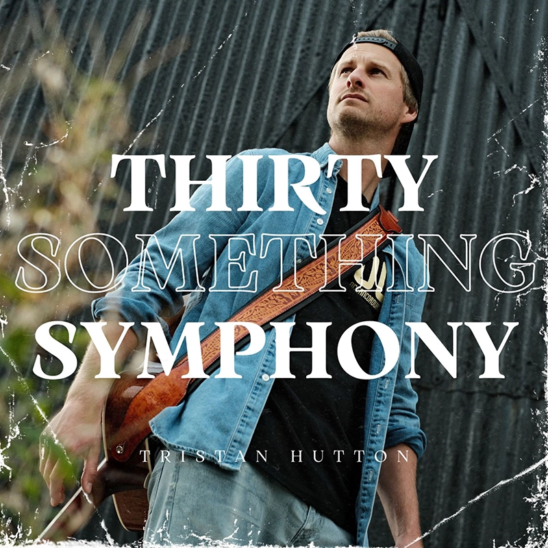 This image is the cover of Tristan Huttons new EP, Thirty Something Symphony.