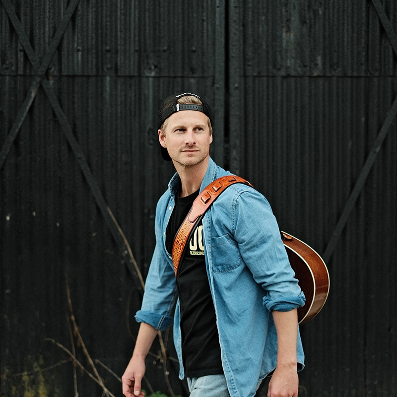 This is a promotional image for Tristan Huttons new EP.