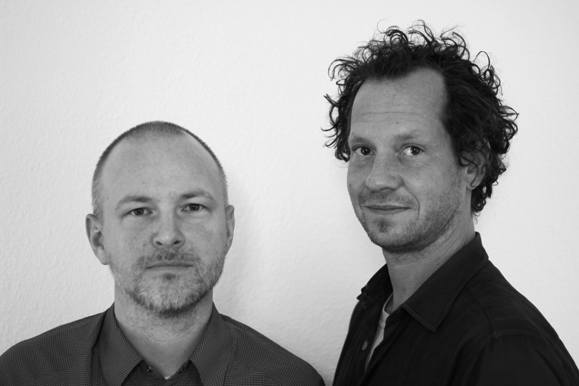 This is a picture of Martin Schwerdtfeger and Tim Flohrer, founders of zplane.