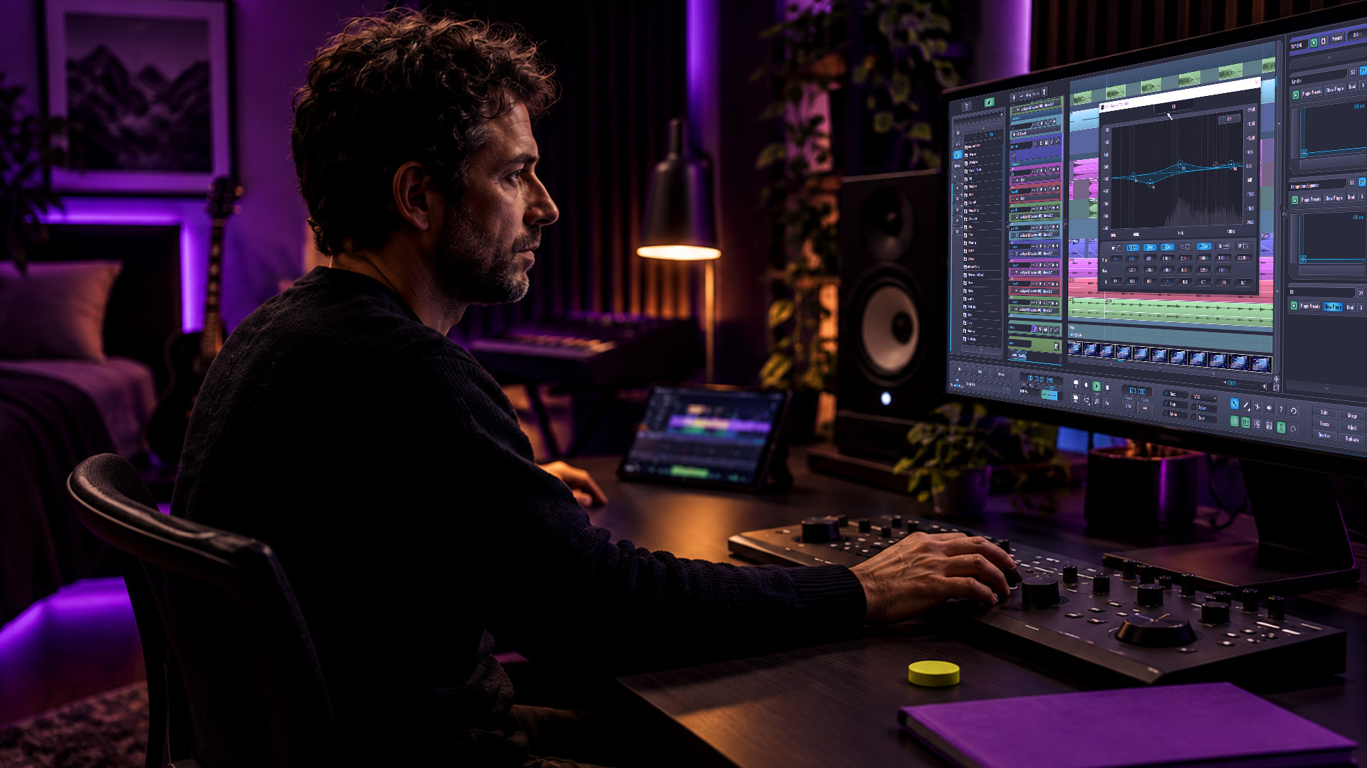 An editor diagnosing the frame rate audio drift