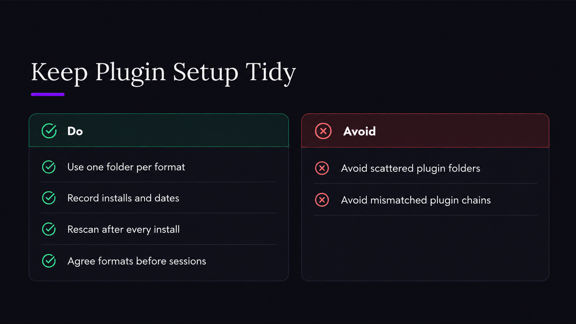 Plugin organizational workflow — overview diagram